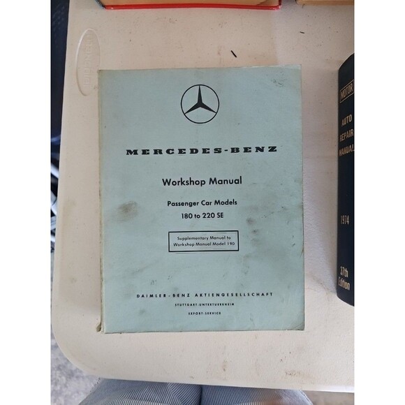 Other - 1955 Mercedes Benz 180 180a 180b 180c 180D 180Db 180Dc Service Repair Manual